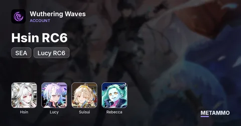 SEA Hsin RC6 | Lucy RC6 | Suisui sign| Rebecca sign