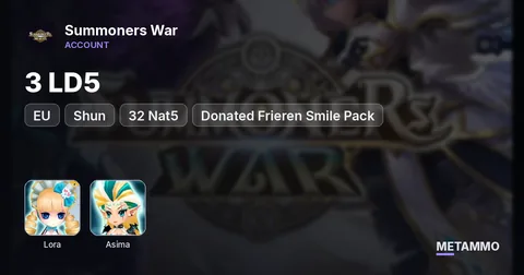 EU | 3 LD5 | Lora | Asima | Shun | 32 Nat5 | Donated Frieren Smile Pack