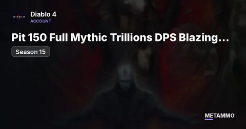 Season 15 | Pit 150 Full Mythic Trillions DPS Blazing Scream Warlock