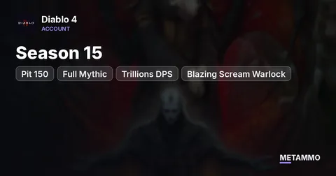Season 15 | Pit 150 | Full Mythic | Trillions DPS | Blazing Scream Warlock