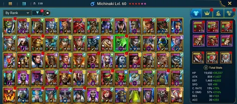 15M Power | 7 Mythic Champions - Raid: Shadow Legends account screenshot 4