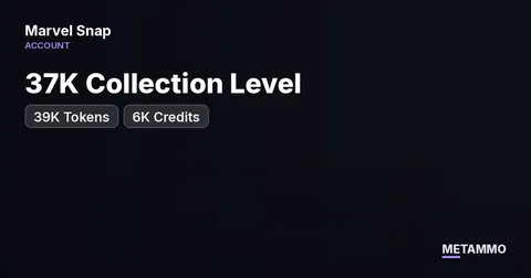 37K Collection Level | 39K Tokens | 6K Credits