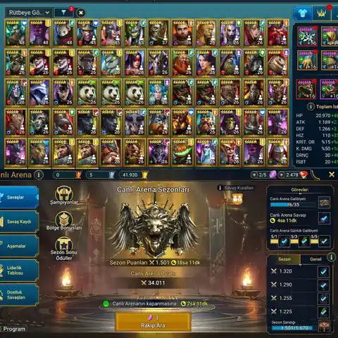33 Mythicals | Solanar Tekteon Predator | 38.73M Power | 308 Legendaries | 13 Mythical Relics - Raid: Shadow Legends account screenshot 2