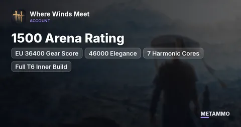 EU 36400 Gear Score | 46000 Elegance | 7 Harmonic Cores | 1500 Arena Rating | Full T6 Inner Build