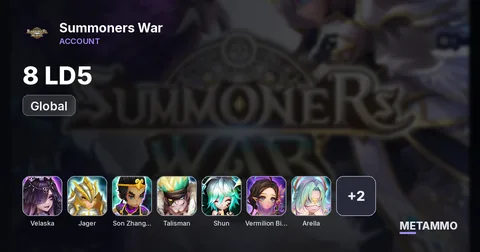 GLOBAL | 8LD5 | VELASKA, JAGER, SON ZHANG LAO, TALISMAN, SHUN, DARK VERMILION, ARELLA, PATER | WIND STARK