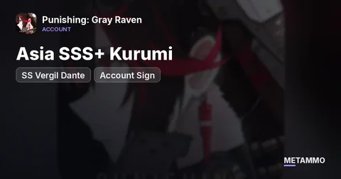 Asia SSS+ Kurumi | SS Vergil Dante | Account Sign