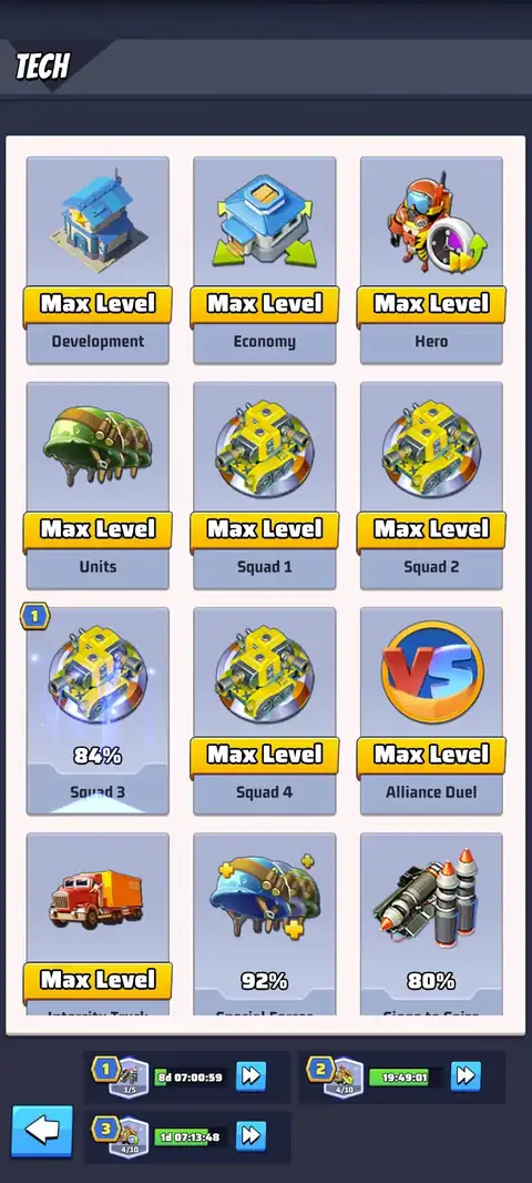 VIP15 HQ35 | T11 Unlocked | 375M Power | Server 229 - Last War: Survival account screenshot 2