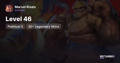 Level 46 | Platinum 3 | 30+ Legendary Skins