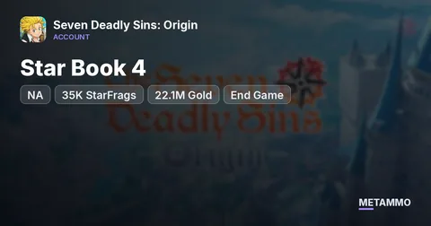 NA | Star Book 4 | 35K StarFrags | 22.1M Gold | End Game
