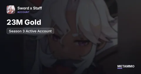 23M Gold | Season 3 Active Account