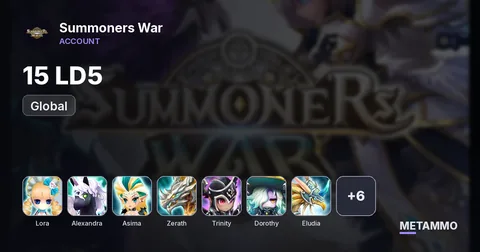 Global | 15 LD5 | Lora, Alexandra, Asima, Zerath, Trinity, Dorothy, Eludia, Jager, Rahul, Pontos, Jessica, Sylvia, Shazam
