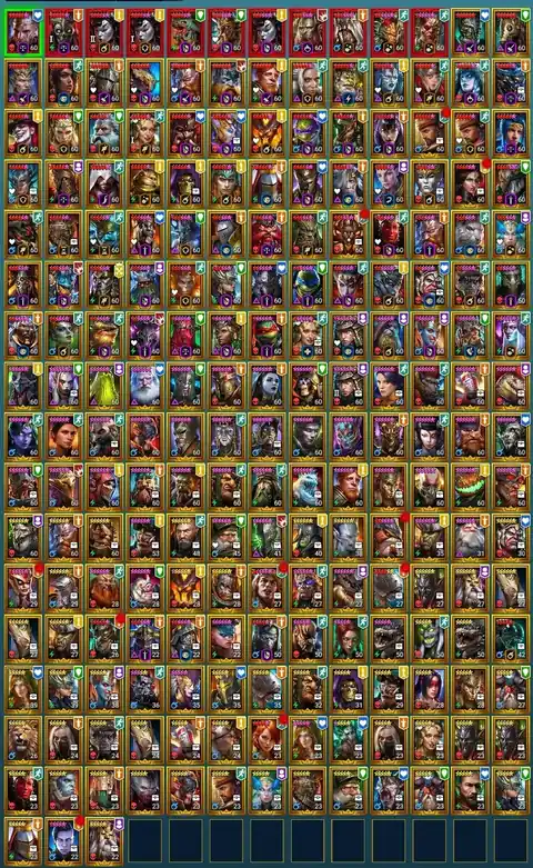 25m | All TMNT | 6star Titus, Gnut, Thor & Marius | 11 Mythicals - Raid: Shadow Legends account screenshot 3