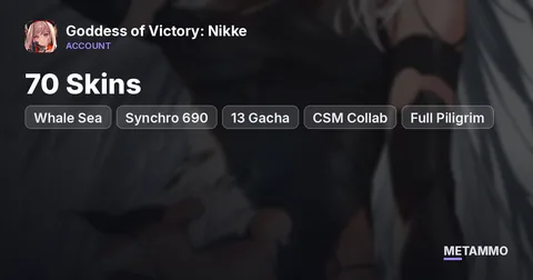 Whale Sea | Synchro 690 | 70 Skins (13 Gacha) | CSM Collab | Full Piligrim