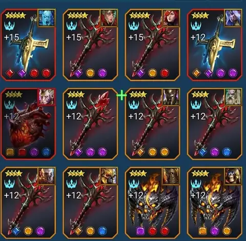 Level 100 | 8 Mythical | 226+ Legendaries | All Dungeons Farmable - Raid: Shadow Legends account screenshot 2