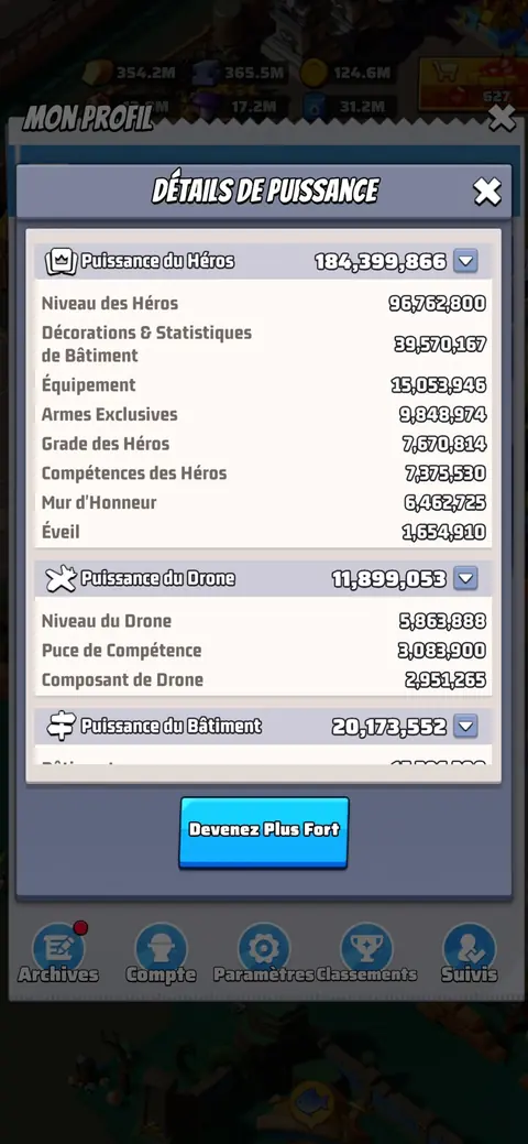 Server 933/1060 | T1 65m | Drone 197 | 50 Ticket Transfer | 13 Mythics - Last War: Survival account screenshot 1