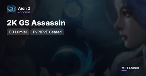 2K GS Assassin | EU Lumiel | PvP/PvE Geared