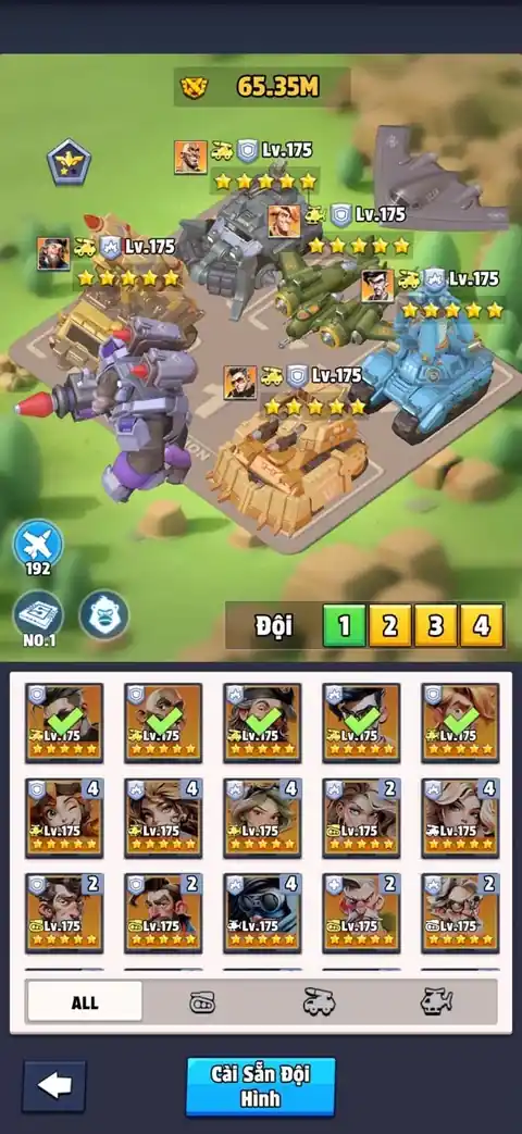 VIP16 Server 1466 | 185.7M THP | Missile Team 65M | HQ35 - Last War: Survival account screenshot 2