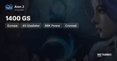 45 Gladiator | 1400 GS | 68K Power | Cromed EU