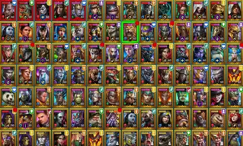 5 Mythics | Sabrael Mikage Embrys Anaxia Gharol | 8M Power | 94 Legendaries - Raid: Shadow Legends account screenshot 2
