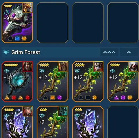 5 Mythics | Sabrael Mikage Embrys Anaxia Gharol | 8M Power | 94 Legendaries - Raid: Shadow Legends account screenshot 4