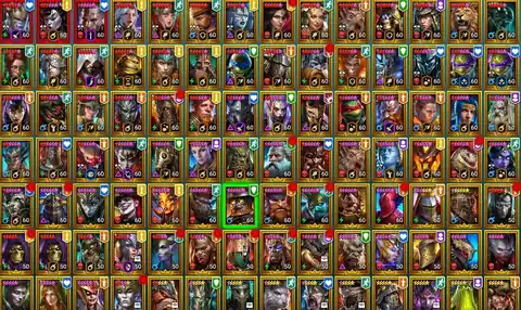 F2P 14m 5 Turtles Predator Marius, Yumeko 6* Acrizia + Gnut Woodman Lion - Raid: Shadow Legends account screenshot 2