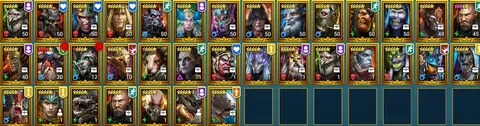 F2P 14m 5 Turtles Predator Marius, Yumeko 6* Acrizia + Gnut Woodman Lion - Raid: Shadow Legends account screenshot 3