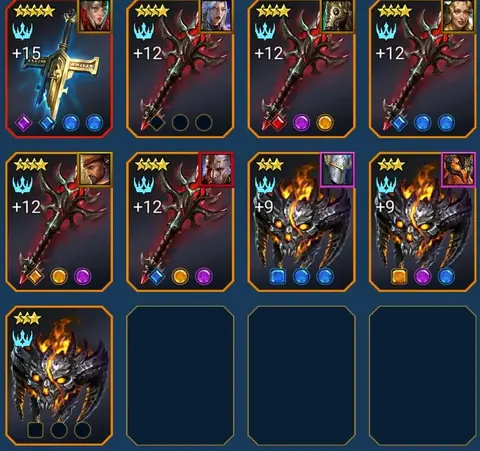 F2P 14m 5 Turtles Predator Marius, Yumeko 6* Acrizia + Gnut Woodman Lion - Raid: Shadow Legends account screenshot 4