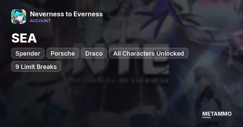 SEA | Spender | Porsche + Draco | All Characters Unlocked | 9 Limit Breaks | 8 Signatures