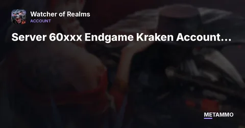 Server 60xxx Endgame Kraken Account PvP/PvE