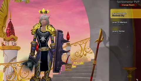 Spineshatter - Blood Elf Paladin 70 ■ Prot 2204 GS ■ Sunwell Ready ■ Lock 1954 GS ■ T5 ■ Enchant 375 ■ Fly 100% - World of Warcraft: Classic account screenshot 2