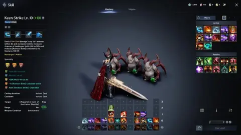 Gladiator | 4830 GS | 505K CP | 8 Alts (9 Chars Total) | TW Bakarma - Aion 2 account screenshot 2