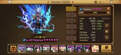 Asia G2 RTA 8 LD Ragdoll Seimei Julianne | G2 Special League | G3 Siege | VIP Turn 2 Sets - Summoners War account screenshot 2