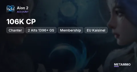Chanter | 106K CP | 2 Alts 1396+ GS | Membership | EU Kaisinel