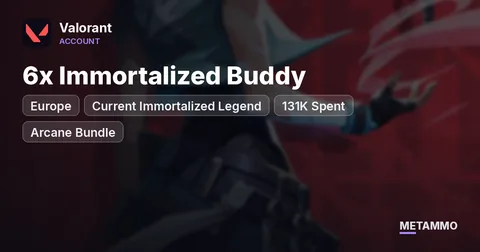 EU Current Immortalized Legend | 6x Immortalized Buddy | 131K Spent | Arcane Bundle