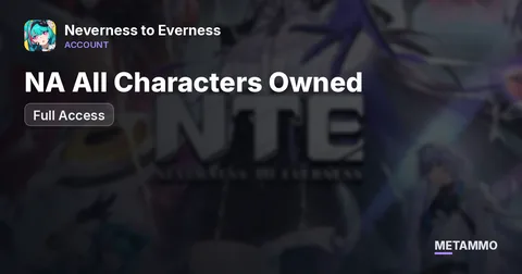 NA All Characters Owned | Full Access | Dummy Email Linked