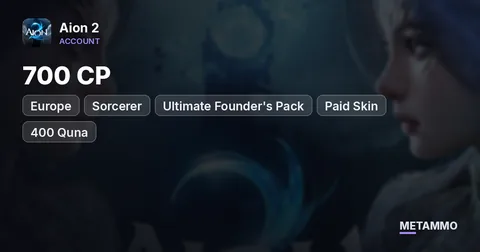 Sorcerer | 700 CP | Ultimate Founder's Pack | Paid Skin | 400 Quna | EU Ereshkigal