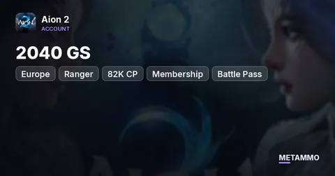 Ranger | 2040 GS | 82K CP | Membership + Battle Pass | EU Bakarma