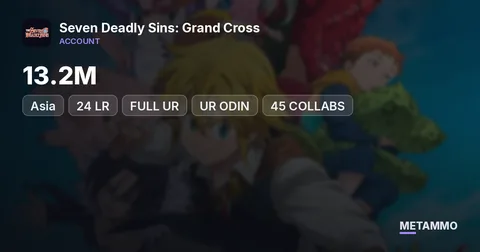 13.2M | 24 LR | FULL UR | UR ODIN | 45 COLLABS | 105 RELICS | 530 DIAMONDS | UNLINKED ASIA SERVER