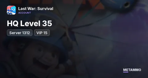 Server 1312 | HQ Level 35 | VIP 15