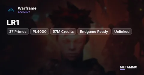 LR1 | 37 Primes | PL4000 | 57M Credits | Endgame Ready | Unlinked