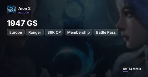 Ranger | 1947 GS | 89K CP | Membership + Battle Pass | Cleric Alt 992 GS | EU Siel