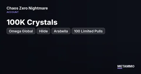 Omega Global | Hilde + Arabella | 28/35 | 100K Crystals | 100 Limited Pulls