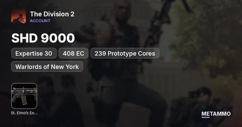 SHD 9000+ | Expertise 30 | 408 EC | 239 Prototype Cores | St. Elmo's Engine | Warlords of New York