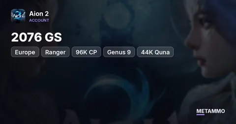Ranger | 2076 GS | 96K CP | Genus 9 | 44K Quna | 2 Alts | EU Israphel