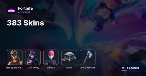 383 Skins + OG Rene + Dark Skully + Wildcat + Mako + Levi Axe