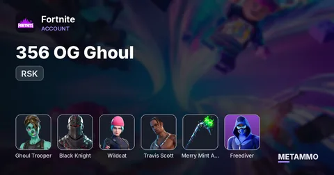 356 OG Ghoul + Black Knight + Wildcat + RSK + Freediver + Travis Scott + Minty Axe