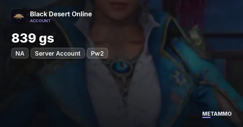 NA Server Account | 839 gs | Pw2