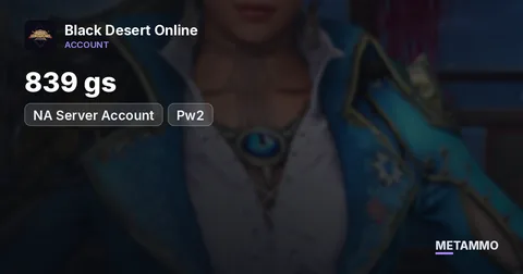 NA Server Account | 839 gs | Pw2