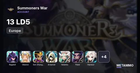 EU | 13ld5 | Ragdoll, Oberon, SZL, Artamiel, Valantis, Pater, Hanwul, Dark Yuji, Dorothy, Light Geralt, Ritsu