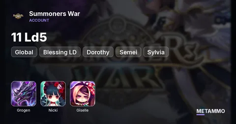 Global | 11 Ld5 + Blessing LD | Grogen, Dorothy, Nicki, Semei, Sylvia, Giselle, Light Monkey, Valentis, Daniel, Wedjat